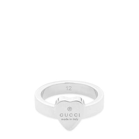 gucci large ring|gucci heart ring size 7.